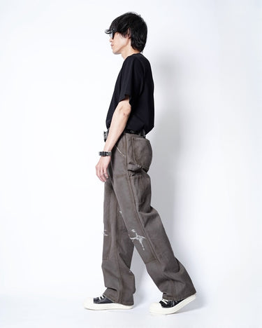 【KAMIYA】<br>BORO Duck Painter Pants