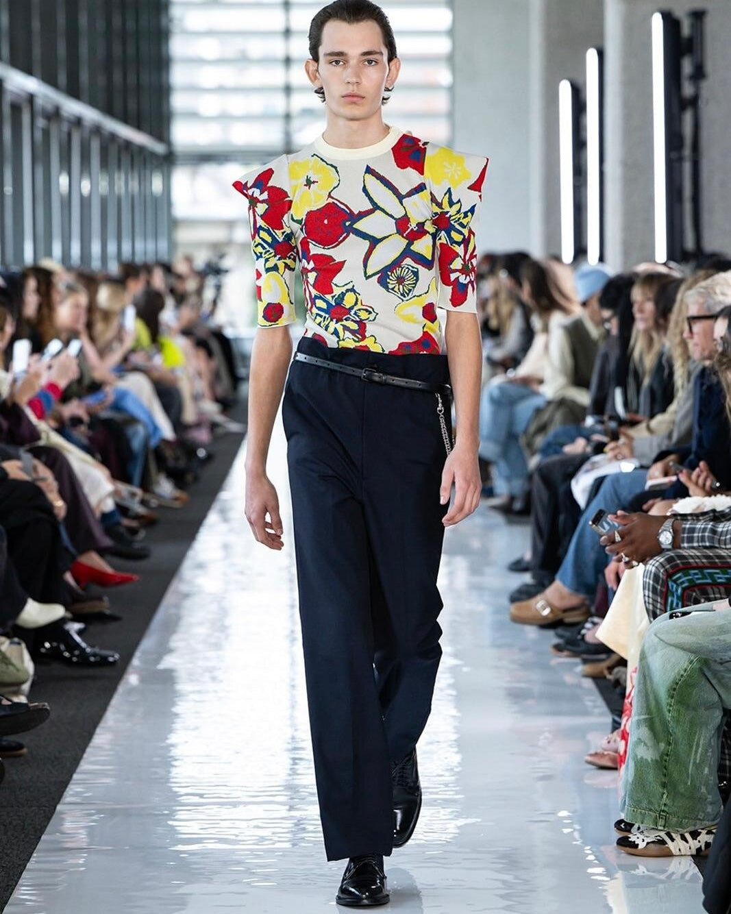 TOGA ARCHIVES】Leather belt - Amanojak.