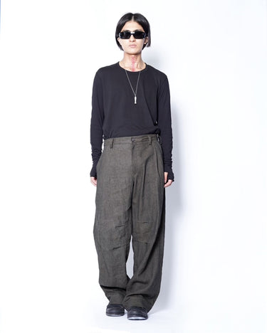 [ZIGGY CHEN]<br>STRAGHT LEG TROUSERS