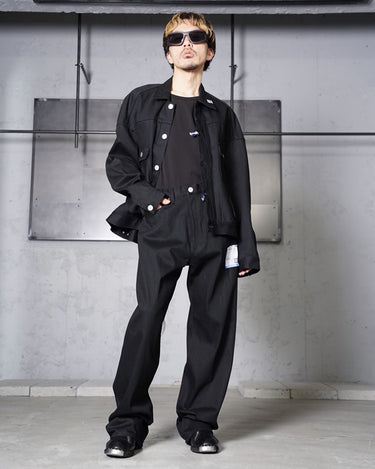 [in・stru(men-tal).]<br>DENIM BAGGY PANTS
