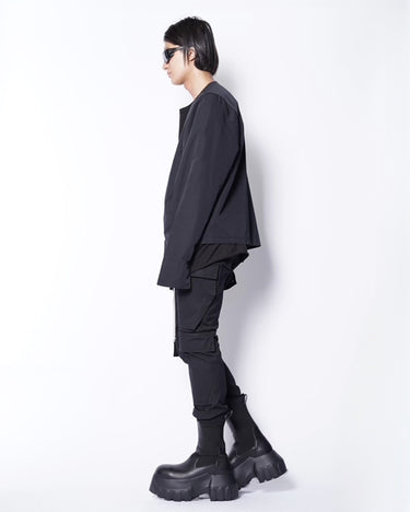 [RICK OWENS]<br>V SAFETY JACKET -FT-