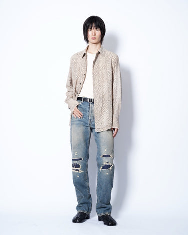 【Maison Margiela】<br>DISTRESSED DENIM PANTS