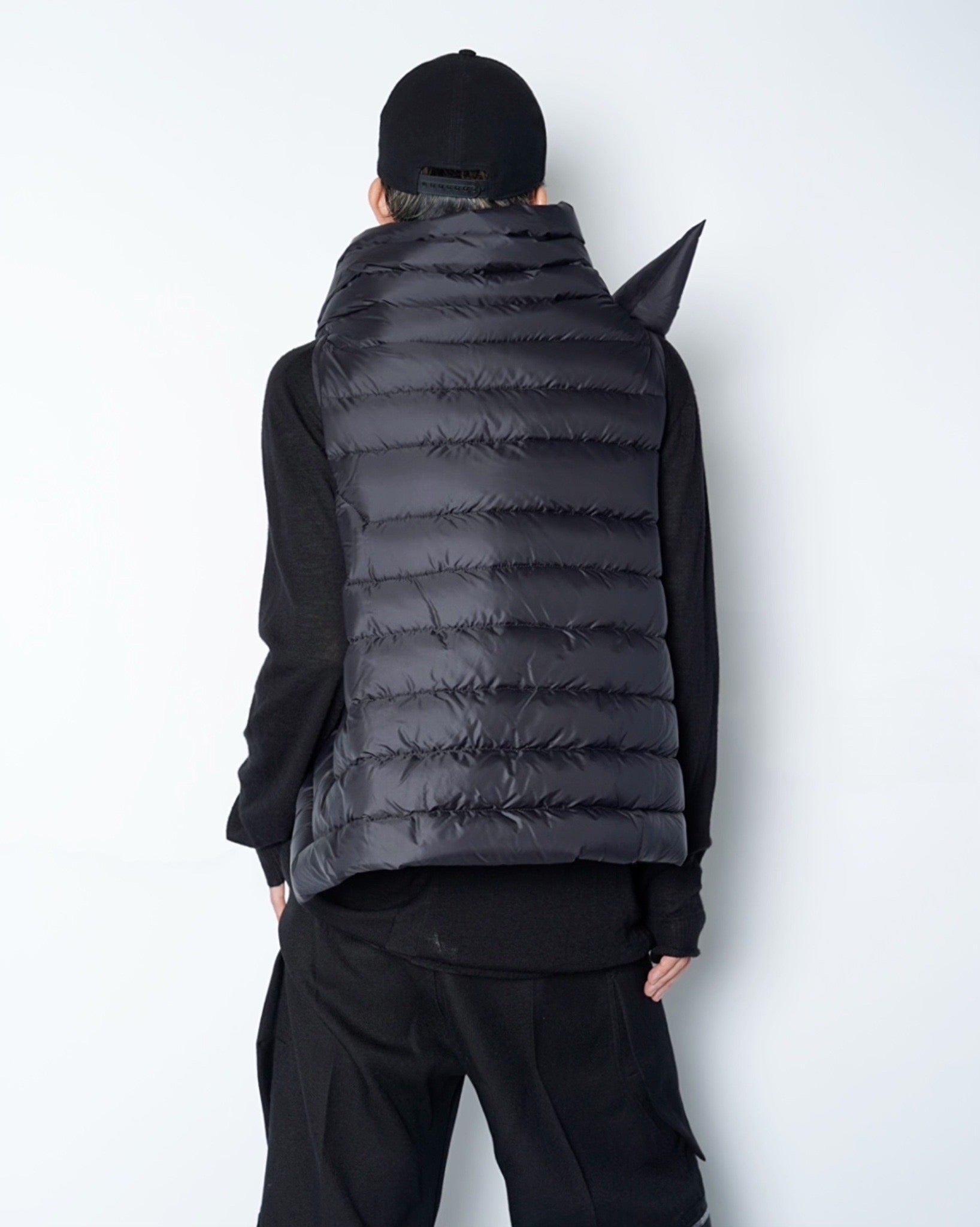 Rick Owens (リックオウエンス) GLEAM SCARF ダウンベスト RICK OWENS(リックオウエンス)-GLEAM SCARF -NPD2--Amanojak.