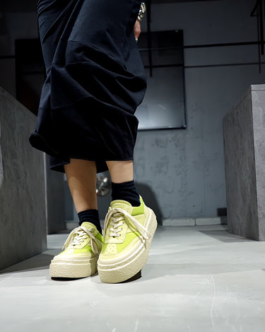 【MM6】<br>SUEDE/MESH<br>CHUNKY SOLE<br>SNEAKER