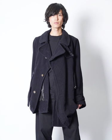 [MARINA YEE]<br>"My IMPER" U Turn<br>Fold Trunk Coat<br>-Wool & Cashmere-