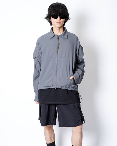 [ACRONYM]<br>"LA12-M"<br>NYLON STRETCH SHIRT JACKET