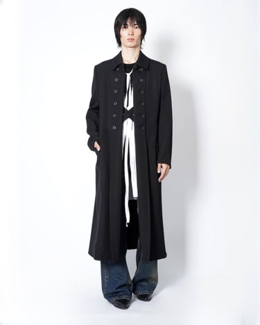 【Yohji Yamamoto POUR HOMME】<br>ARMY GABARDINE NAPOLEON JACKET