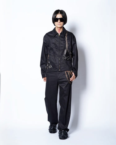 7.11(sat) 10:00 Launch<br>【doublet】<br>TROMPE l’oeil EMBROIDERY DRIZZLER JACKET
