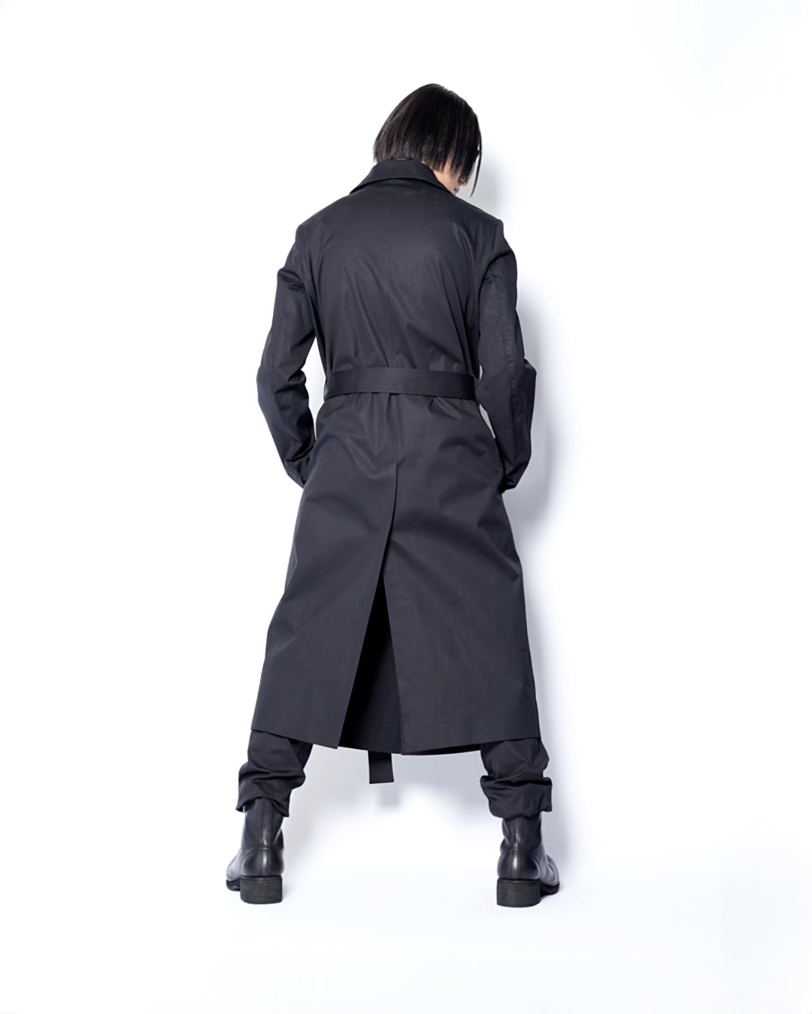Rick Owens × champion トレンチコート L ブラック RICK OWENS(リックオウエンス) トレンチコート(メンズ) - ブランド通販