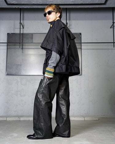 【kolor】<br>NYLON S/S BLOUSON