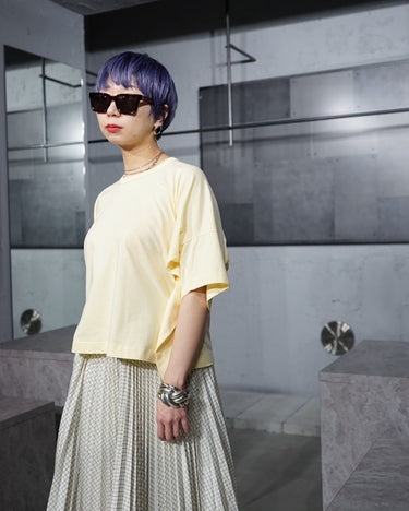 【PLAN C】<br>DRAPE BACK<br>T-SHIRTS