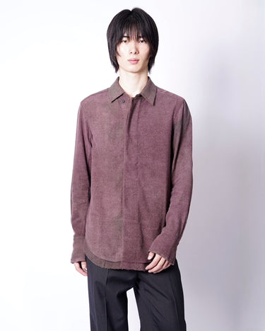 【ZIGGY CHEN】<br>CONCEALED BUTTON SHIRT