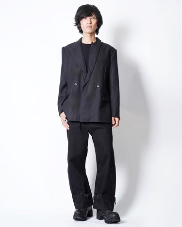 [MARINA YEE]<br>"Black Jack"<br>Origami Blazer<br>-Wool-