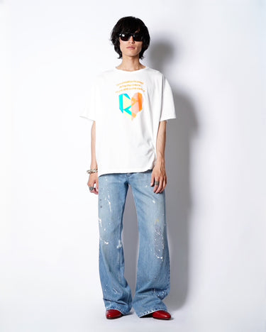 【KAKAN】<BR>BOX SQUARE T-SHIRTS -PRINT-