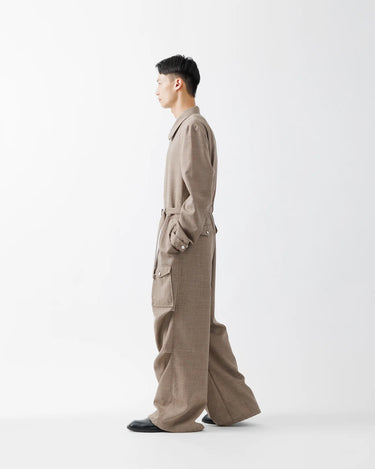 イベント期間限定<br>サイズバリエーション拡大中<br>(3月7日～3月15日まで)<br>【SUBLATIONS】 <br>ROUGH WOOL JUMPSUIT .15