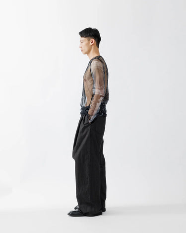 イベント期間限定<br>サイズバリエーション拡大中<br>(3月7日～3月15日まで)【SUBLATIONS】 <br>GARMENT DYED 2TUCK WIDE BAGGY PANTS .15