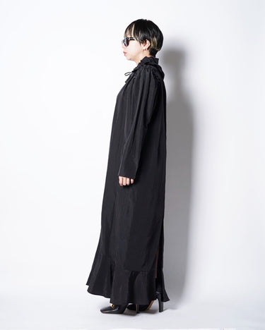 【KOTONA】<br>FRILL V NECK DRESS