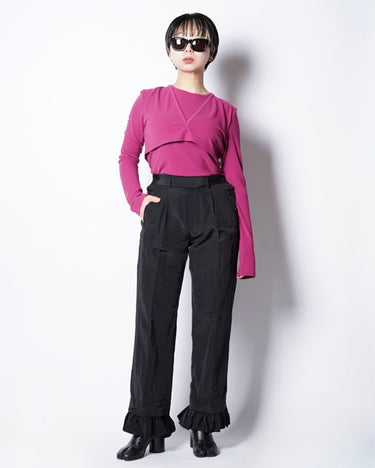 【KOTONA】<br>FRINGE PANTS