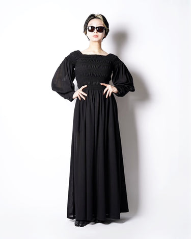 【MAXMARA】<br>"MANU"<br>OFF SHOULDER<br>DRESS