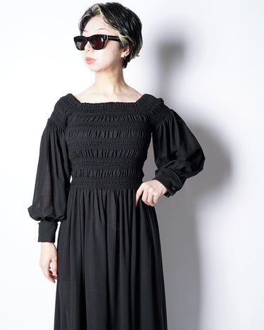 【MAXMARA】<br>"MANU"<br>OFF SHOULDER<br>DRESS