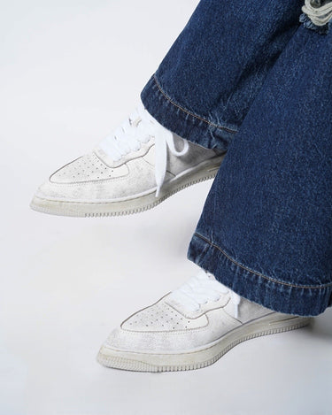【Maison MIHARA YASUHIRO】<br>"ROSY" OG Sole Shrink Leather Low-top Sneaker