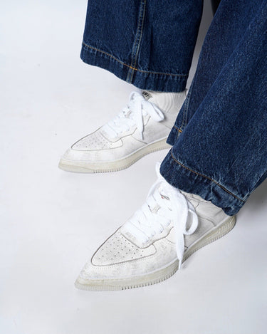 【Maison MIHARA YASUHIRO】<br>"ROSY" OG Sole Shrink Leather Low-top Sneaker