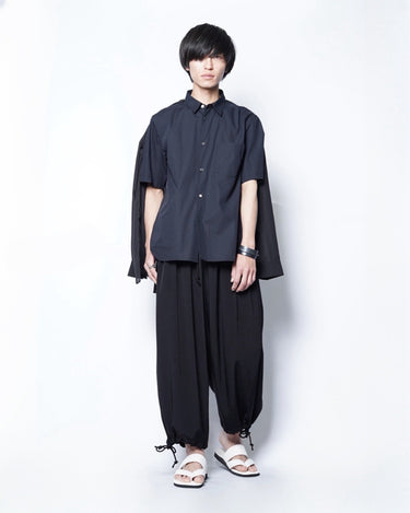 【Yohji Yamamoto POUR HOMME】<br>TA TUXEDO SLIM BALOON PANTS