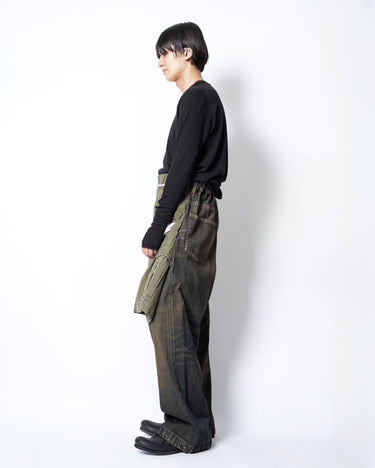 [Maison mihara yasuhiro]<br>Shorts Combined JEANS