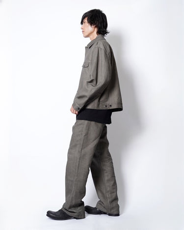 [AVIVA JIFEI XUE]<br>Trucker Jacket -WOOD DENIM-