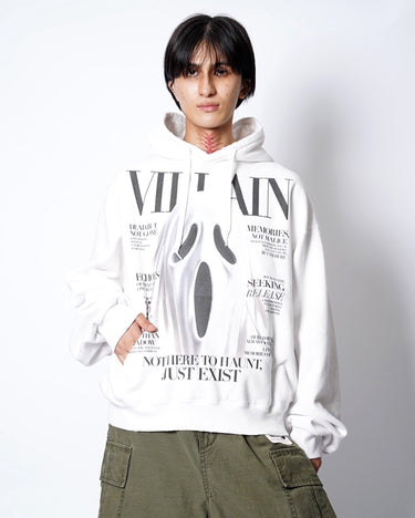 【doublet】<br>VILLAIN COVER PRINT HOODIE