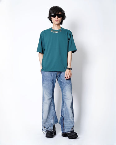 【kolor】<br>CLIP NECKLACE T-SHIRTS