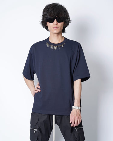 【kolor】<br>CLIP NECKLACE T-SHIRTS