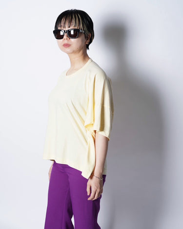 [Plan C]<br>Drape back<br>T-shirts