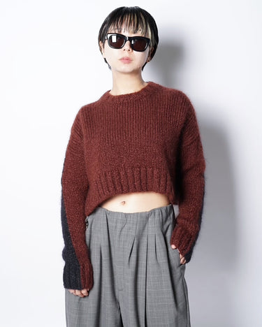 [Plan C]<br>Shortlength Mohair Knit