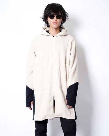 【PRASTHANA】<br>MIL FLEECE LONG PARKA