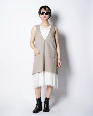 【TARO HORIUCHI】<BR>レイヤードドレス