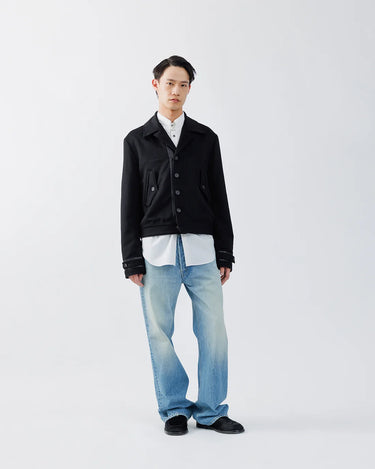 【SUBLATIONS】 <br>CASHMERE BATTLE DRESS JACKET .16
