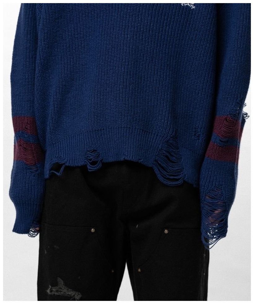 KAMIYA】School V-neck Sweater- Amanojak.