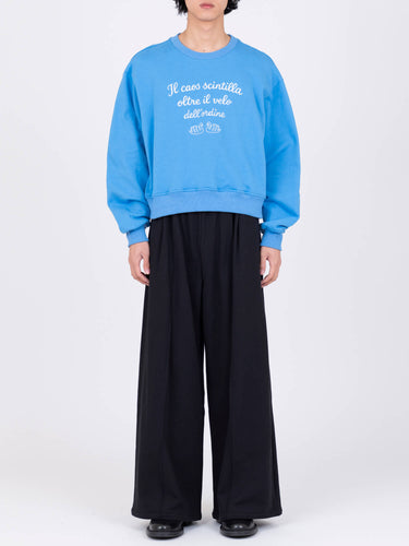 イベント期間限定(3月19日～3月22日まで)<br>26AW受注生産アイテム【VIVIANO MEN】<br>Swan Embroidered Jersey Top