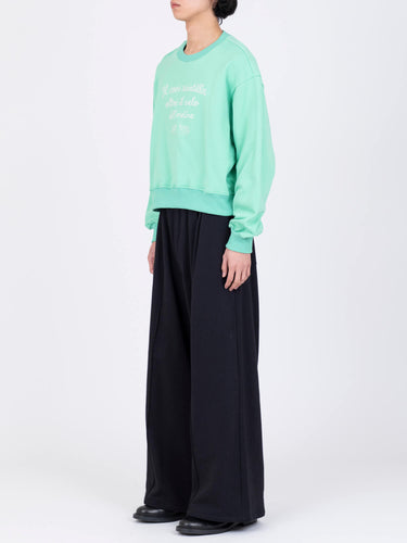 イベント期間限定(3月19日～3月22日まで)<br>26AW受注生産アイテム【VIVIANO MEN】<br>Swan Embroidered Jersey Top