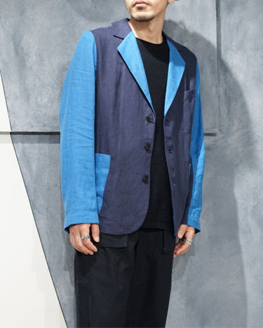 【FRANK LEDER】<br>ヴィンテージファブリック<br>エディション<br>ベルギーリネン<br>3Bジャケット