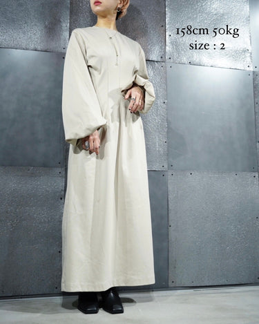 【SATORU SASAKI】<br>TUCKED & DART<br>DRESS
