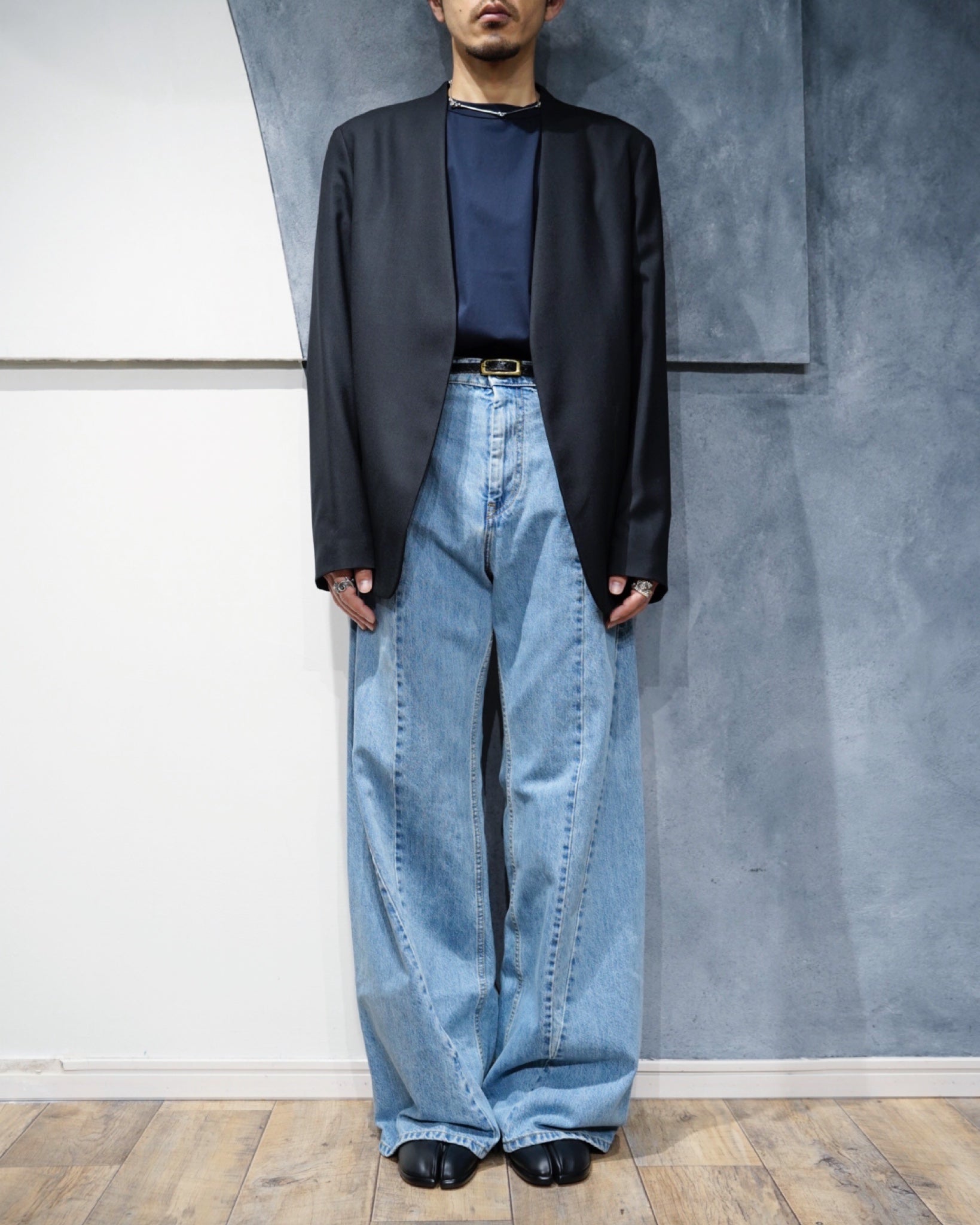 Maison Margiela(メゾンマルジェラ) -バイアスカットデニムパンツ 