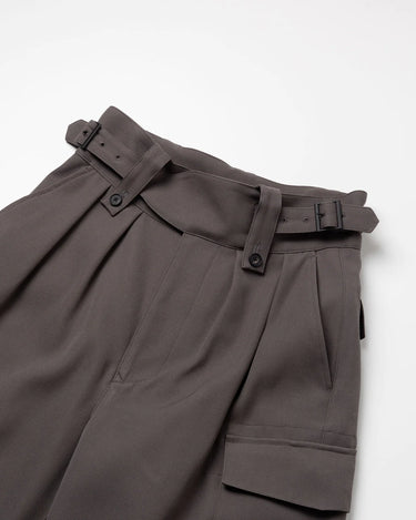 SUBLATIONS】 HEAVY WOOL GABARDINE GURKHA CARGO PANTS-Amanojak. SUBLATIONS】 HEAVY WOOL GABARDINE GURKHA CARGO PANTS-Amanojak.
