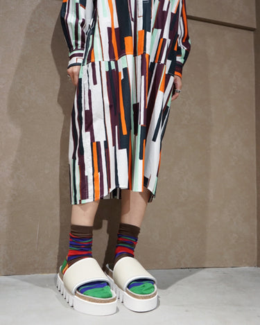 【Hender Scheme】<br>"caterpillar"<br>カマボコソールサンダル