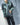 【SONG FOR THE MUTE】<br>MILITARY JACKET<br>-TIE DYE HESSIAN-