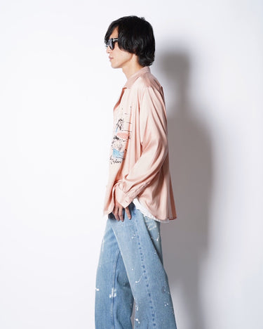 【KAKAN】<BR>BRIGHT DOUBLE SHIRTS -PAINT- (UNISEX)