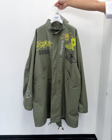 27SS予約受付中<br>【JUNYA WATANABE MAN】<br>"Aerosmith" MULTI PATCH MODS COAT