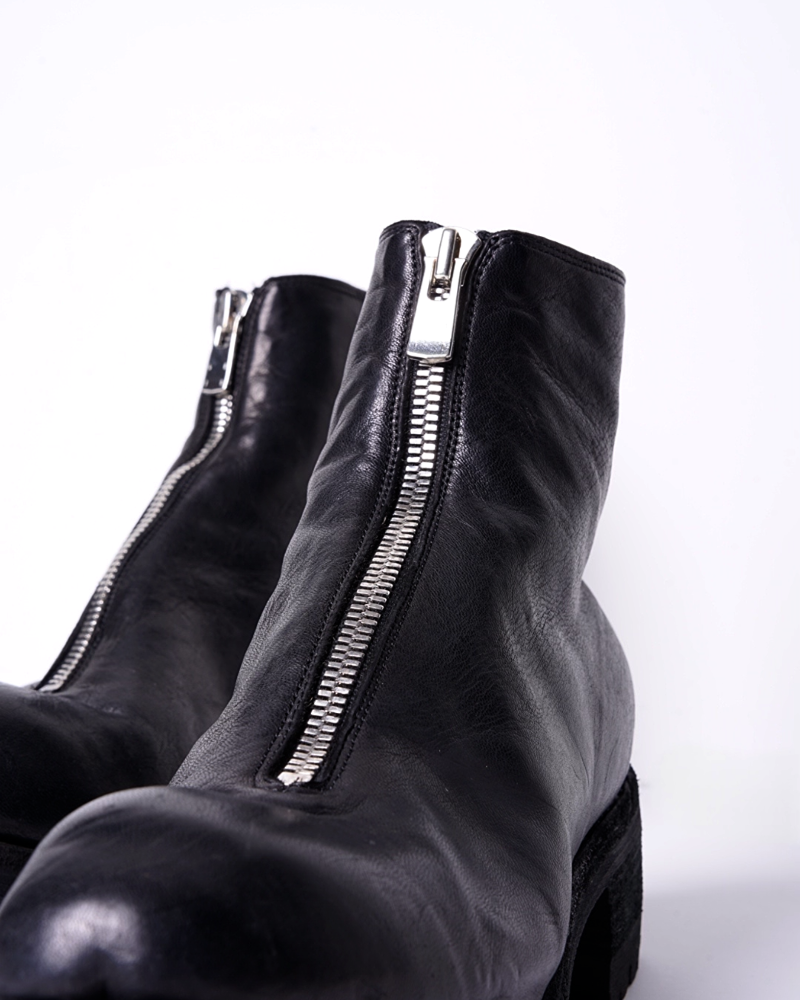 GUIDI(グイディ) - -PL1V- FRONT ZIP BOOTS HORSE FULL GRAIN