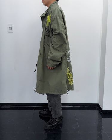 27SS予約受付中<br>【JUNYA WATANABE MAN】<br>"Aerosmith" MULTI PATCH MODS COAT